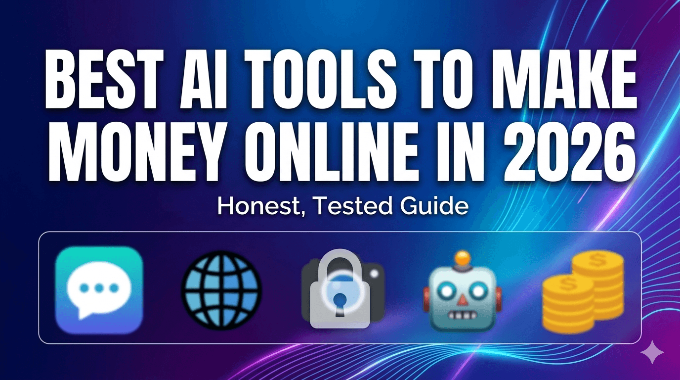 10 Best AI Tools to Make Money Online in 2026 (Tested)