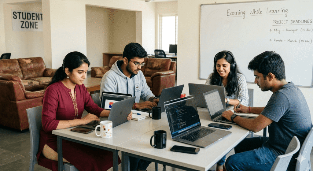 part time online jobs for students India