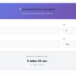 download speed calculator